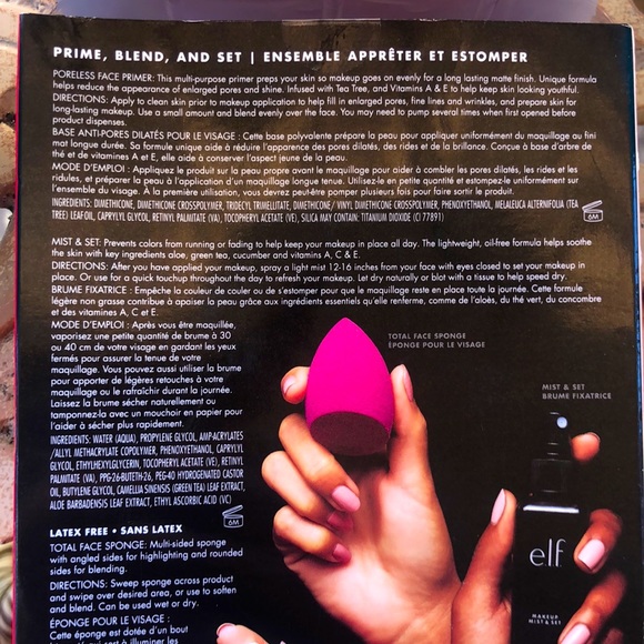 BRAND NEW - ELF 3pc Full Size Prime Blend & Set! - Picture 7 of 9